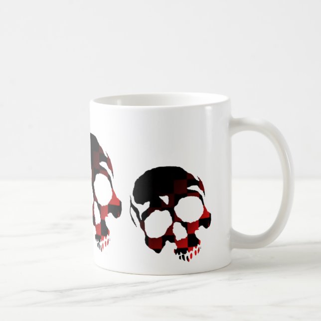 Mug Crânes rouges (Droite)