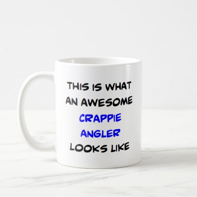 Mug crappie angler, génial (Gauche)