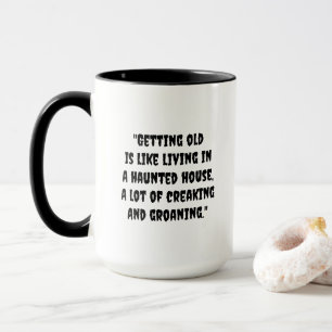 Mug Craquements, gémissements et humour du café