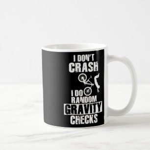 Mug Crash de VTT - Drôles de vérifications de gravité