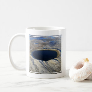 Mug Cratère aérienne Pingualuit, Québec, Canada.