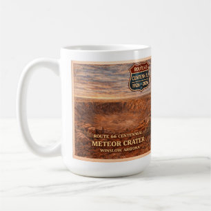 Mug Cratère de météorite Winslow Arizona 66
