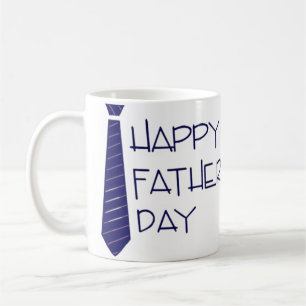 Mug Cravate de Fêtes des pères heureux