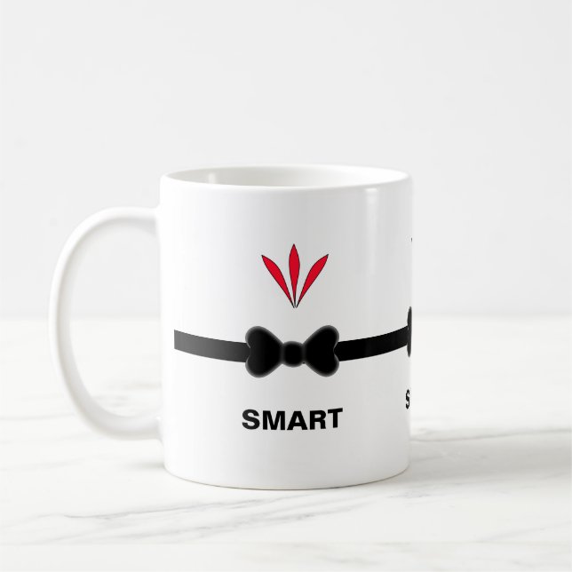 Mug Cravate papillon pour papa moderne (Gauche)