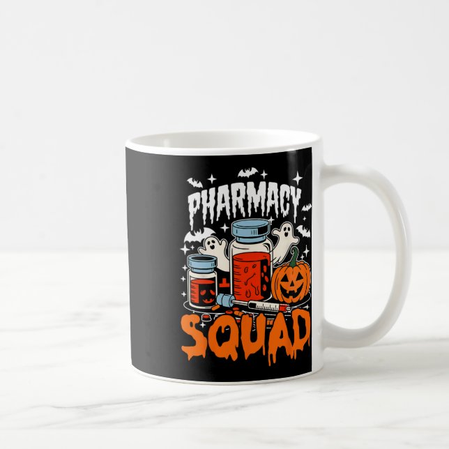 Mug Cravate Pills Pharmad Squad Pharmacist Technicien  (Droite)