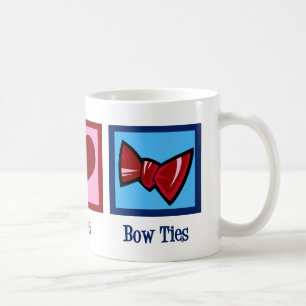 Mug Cravates d'arc d'amour de paix