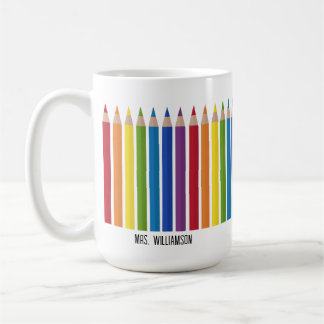 Mug Crayon enseignant coloré
