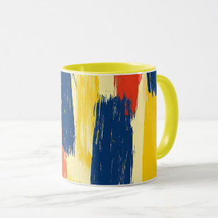 Mug Crayon et fleurs de papillon