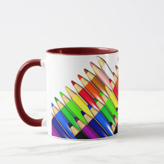 Mug crayons de couleur