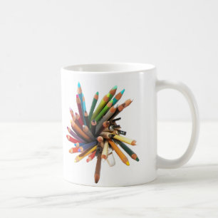 Mug Crayons d'huile colorés par artistes