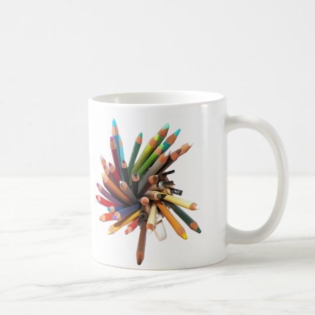 Mug Crayons d'huile colorés par artistes (Droite)