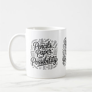 Mug Crayons, Papier et Possibilités