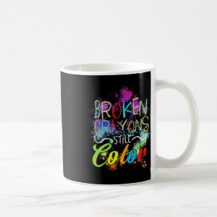 Mug Crayons Toujours Couleur Autosoins Problème de san