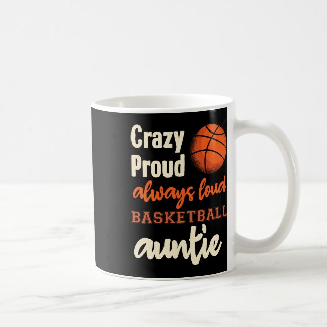Mug Crazy Always Loud Bysketbyll Tante (Droite)