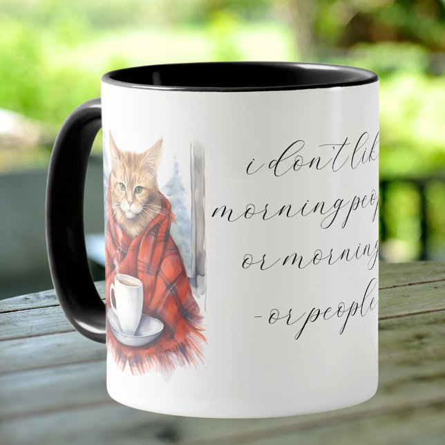 MUG CRAZY CHAT LADY (Créateur téléchargé)