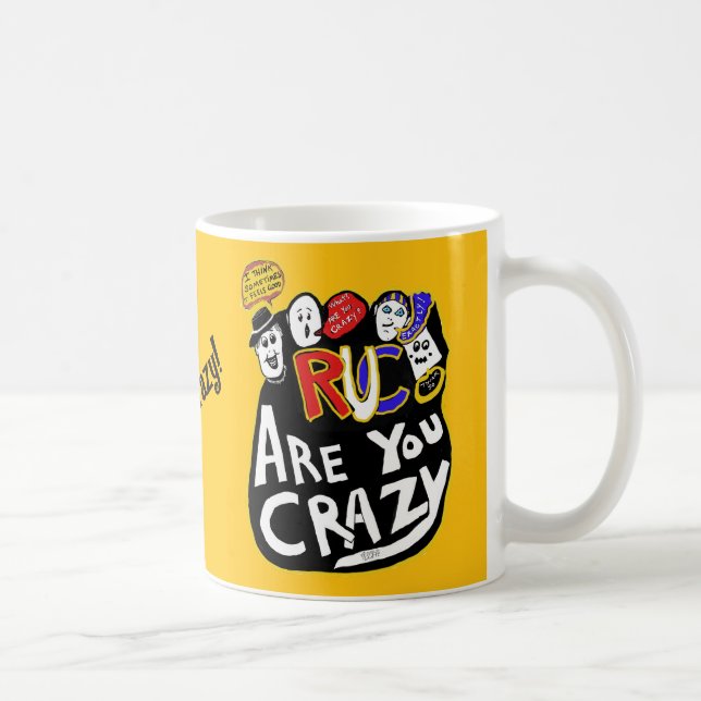 Mug Crazy Good Vibes, Vibrant (Droite)
