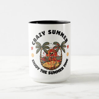 Mug Crazy Summer Skeleton Musique