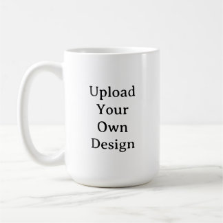 Mug Create Your Own Simple Custom 15 oz Classic