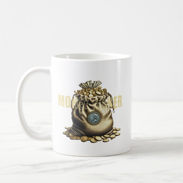 Mug Créateur d'argent | Le sac d'or (Gauche)