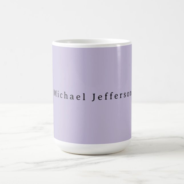 Mug Créatif Classique Tendance Couleur Pastel Minimali (Centre)