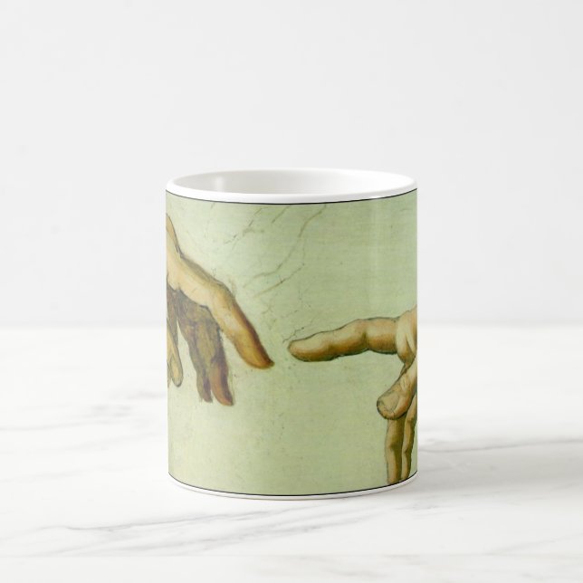 Mug Création d'Adam en détail (Centre)