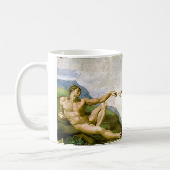 Mug Création d'Adam Renaissance Art   (Gauche)
