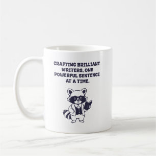 Mug Création de brillants écrivains, une phrase puissa