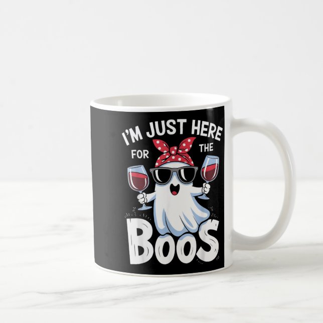 Mug Création de fantôme drôle pour Halloween Je suis l (Droite)