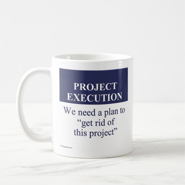 Mug Création d'un plan d'exécution de projet (3) (Gauche)