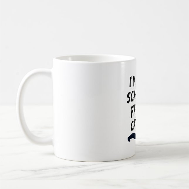 Mug Création graphique de chat noir Halloween effrayan (Gauche)