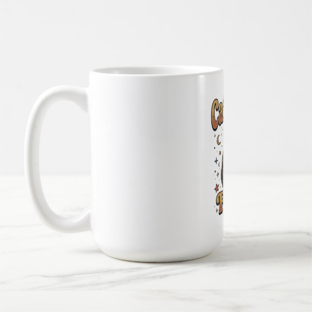 Mug Création Matin Café Chat Noir (Gauche)