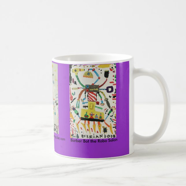 Mug Créations de galerie de Doddman (Droite)