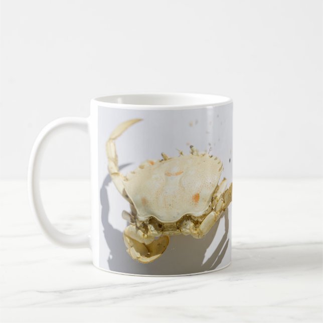 Mug Créature de coquille de crabe de mer océan (Gauche)