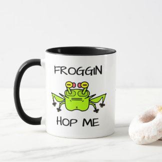 Mug Créature de dessin animé étrange Grenouille grinch