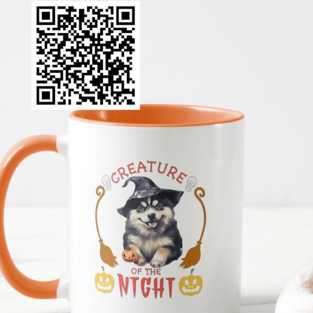 Mug Créature De La Nuit Sibérienne Husky (Créateur téléchargé)