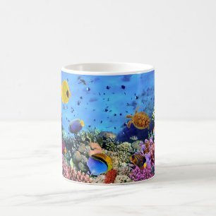 Mug Créatures colorées de récif coralien