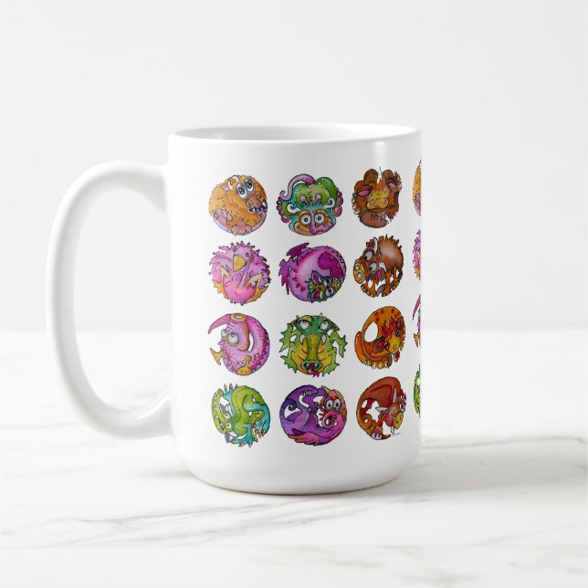 Mug Créatures Imaginaires Ludiques (Gauche)
