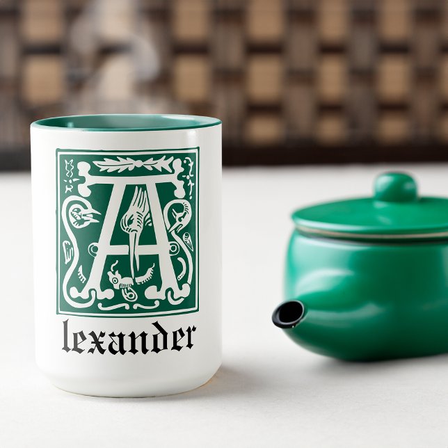 Mug Créatures mythiques du XVIe siècle Capitale décora (Créateur téléchargé)