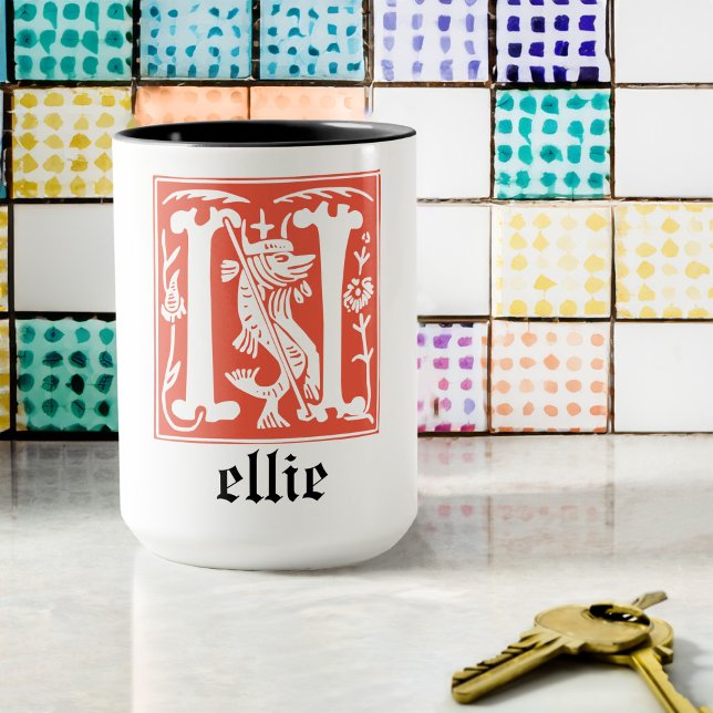 Mug Créatures mythiques du XVIe siècle Capitale décora (Créateur téléchargé)