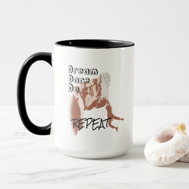 Mug Creed du grimpeur (Avec donut)