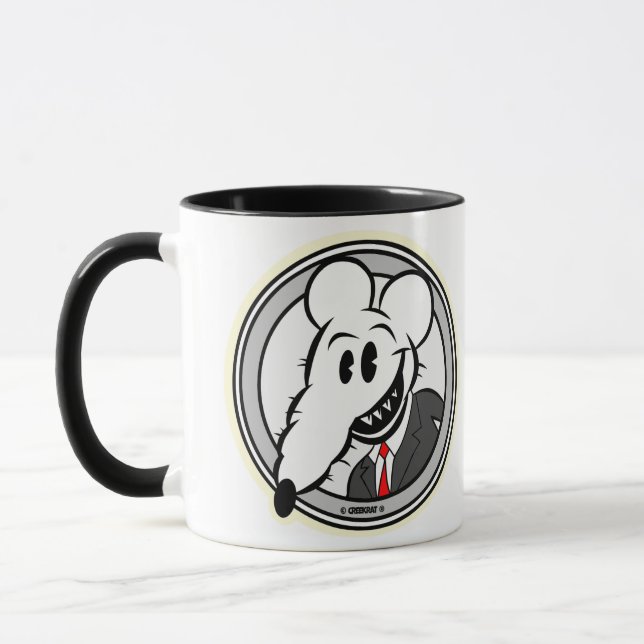 Mug Creekrat Cartoon Studios Creek Rat Logo (Gauche)