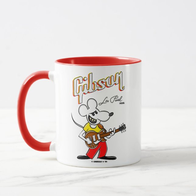 Mug Creekrat Cartoon Studios - Les Paul by Gibson (Gauche)