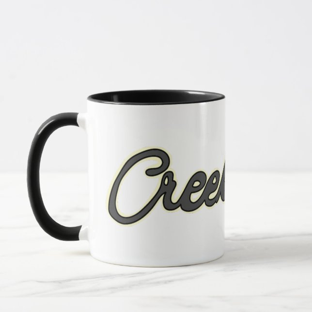 Mug Creekrat Cartoon Studios Logo Art (Gauche)