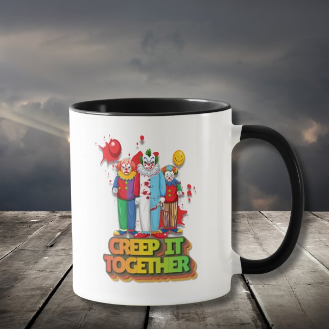 Mug Creep It Together Halloween Clown (Créateur téléchargé)