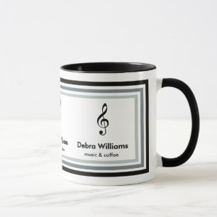 Mug créer de la musique&café
