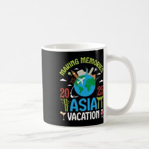 Mug Créer des souvenirs en Asie Vacances 2025 Couple d