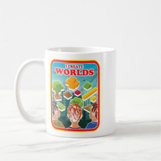 Mug Créer Mondes Maître Constructeur Ingénieur Constru