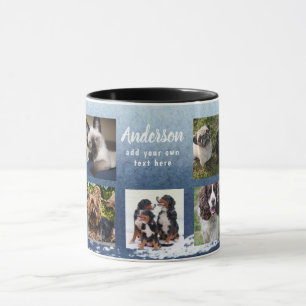 Mug Créer Propre PET photo collage Instagram Nom Cadea