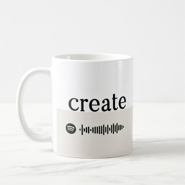 Mug Créer + Spotifier la liste de lecture (Gauche)