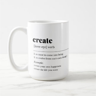 Mug Créer un bouchon de définition
